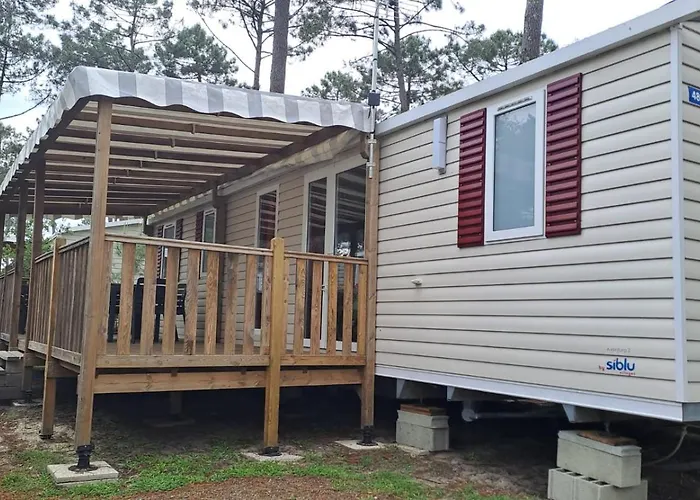 Mh 480 2ch 2sdb 40m2 Dans 4 Etoiles Avec Parc Aquatique * 波讷地区圣朱利安