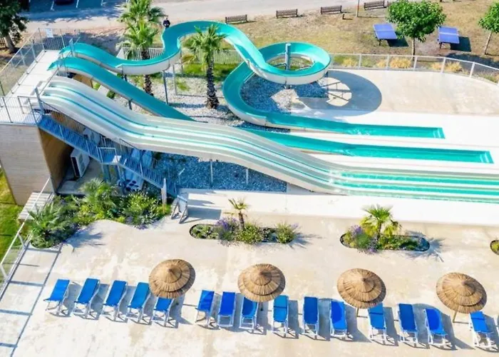 营地 Mh 480 2ch 2sdb 40m2 Dans 4 Etoiles Avec Parc Aquatique *