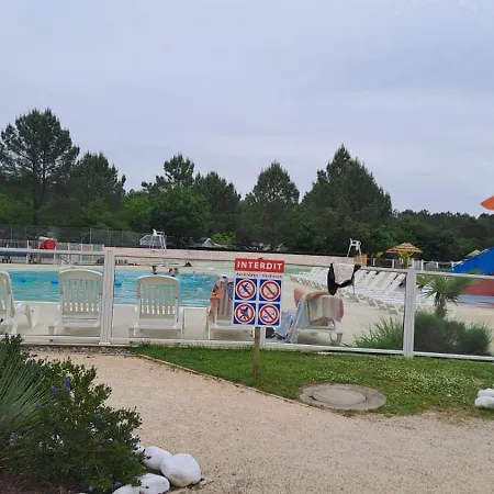 Mh T02 Magnifique 2Ch 2Sdb 40M2 Dans Camping 4 Etoiles Avec Parc Aquatique Saint-Julien-en-Born
