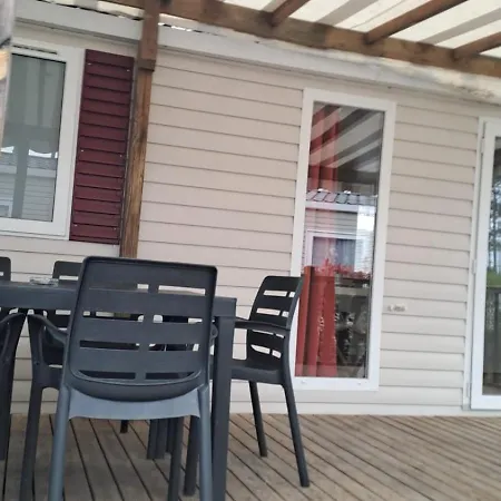 Mh T02 Magnifique 2Ch 2Sdb 40M2 Dans Camping 4 Etoiles Avec Parc Aquatique * Saint-Julien-en-Born