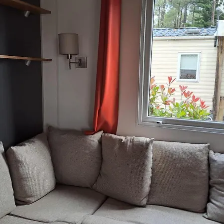Parque de Campismo Mh 480 2ch 2sdb 40m2 Dans 4 Etoiles Avec Parc Aquatique Saint-Julien-en-Born