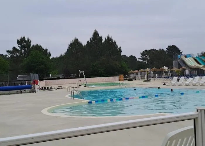 אתר קמפינג Mh 480 2ch 2sdb 40m2 Dans 4 Etoiles Avec Parc Aquatique *