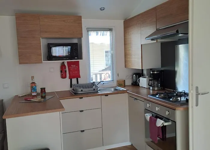 Кемпинг Mh 480 2ch 2sdb 40m2 Dans 4 Etoiles Avec Parc Aquatique Сен-Жюльен-ан-Борн